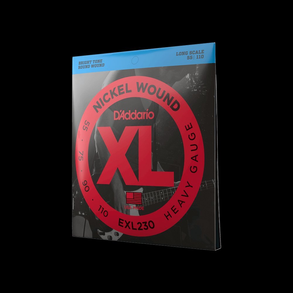 【エレキベース弦】 ダダリオ D'Addario EXL230 Heavy Long Scale 55-110 XL NICKEL 正規品 ヘビーゲージ ロングスケール拍卖