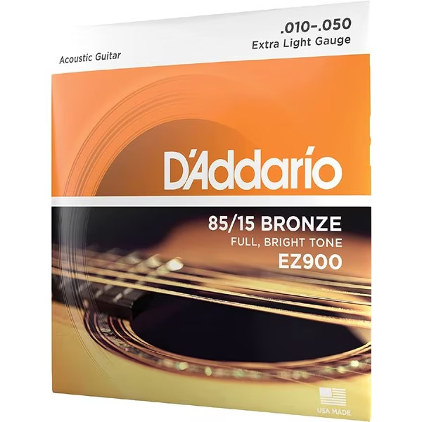 【アコースティックギター弦】 ダダリオ D'Addario EZ900 Extra Light 10-50 85/15 AMERICAN BRONZE 正規品拍卖