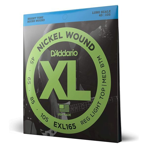 【エレキベース弦】 ダダリオ D'Addario EXL165 Long 45-105 XL NICKEL 正規品拍卖