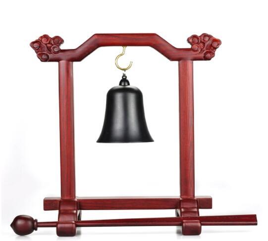 新作高品質喚鐘 茶道具 梵鐘 撞鐘 除災 招福 茶道造形作家 仏具 ( 5寸)拍卖