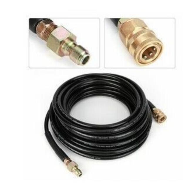 新作20m 高圧洗浄機 延長ホース 高圧ホース 13馬力用 オス・メス両方3/8インチ 園芸 洗車 外壁掃除 清掃 ガーデニング DIY拍卖