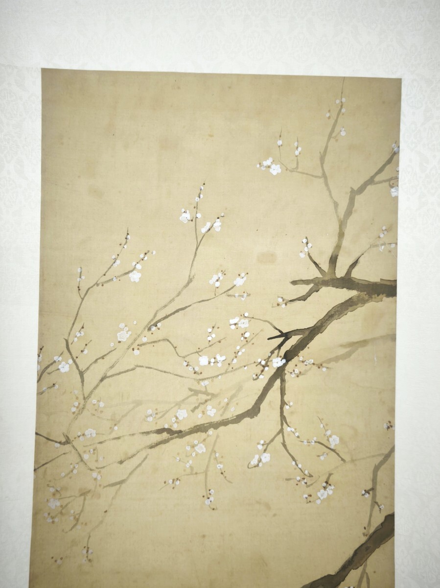 保管品 中国 掛け軸 清時代 禹之鼎 ? 唐画 人物図 骨董 南画 唐物 肉筆 中国 写意画拍卖