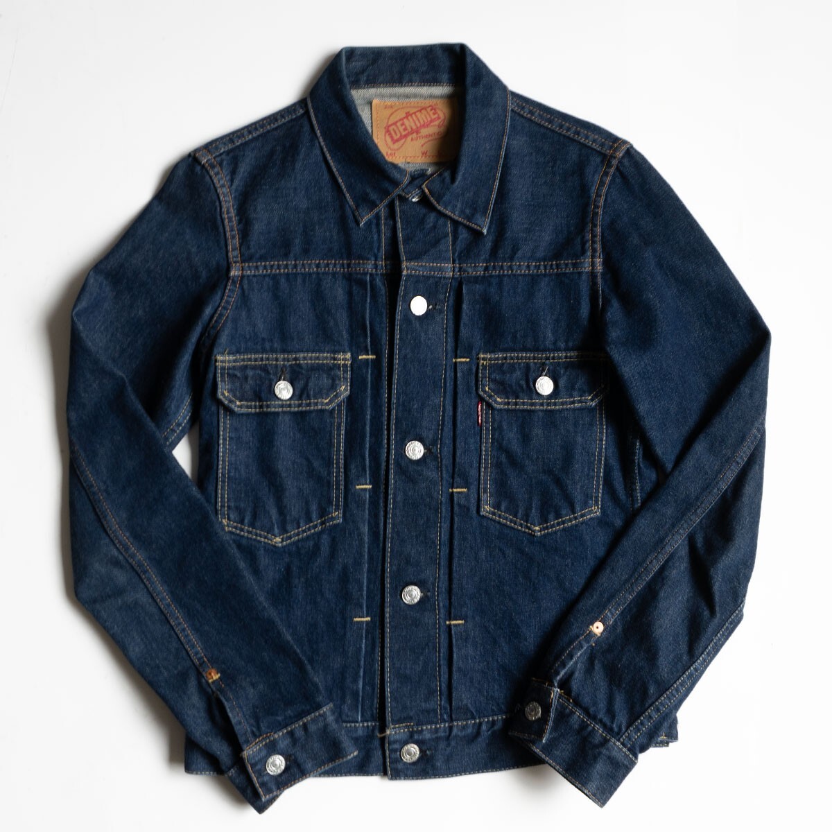 【美品/濃紺】DENIME 【507XX 2nd type デニムジャケット】38 セカンド Gジャン オリゾンティ 25100229拍卖