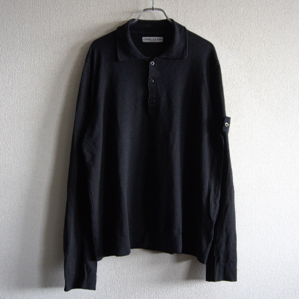 【2007SS】STONE ISLAND【 COTTOC KNIT POLO SHIRT】XL ニットポロ ストーンアイランド s2510052拍卖