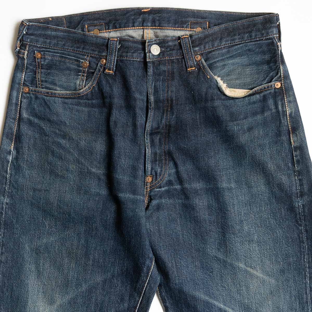 【雰囲気抜群】 LEVI'S VINTAGE CLOTHING 【 37501 / 501XX ビッグE デニムパンツ 】36×36 リーバイス LVC 旧日本製 wxl 25101177拍卖