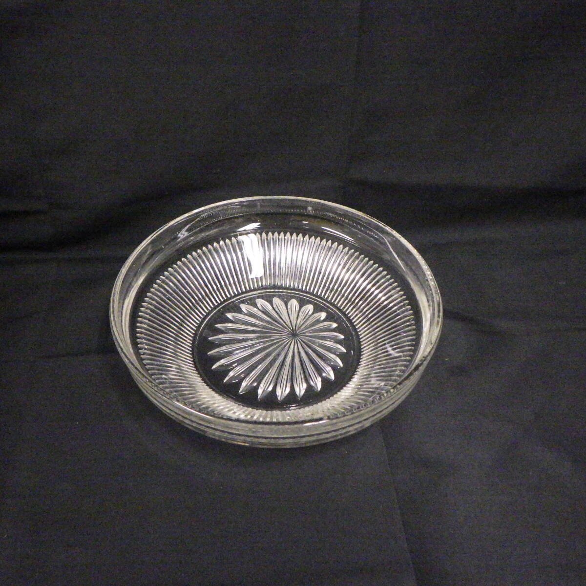 レトロ クリスタル プレスガラス ボウル ガラス拍卖
