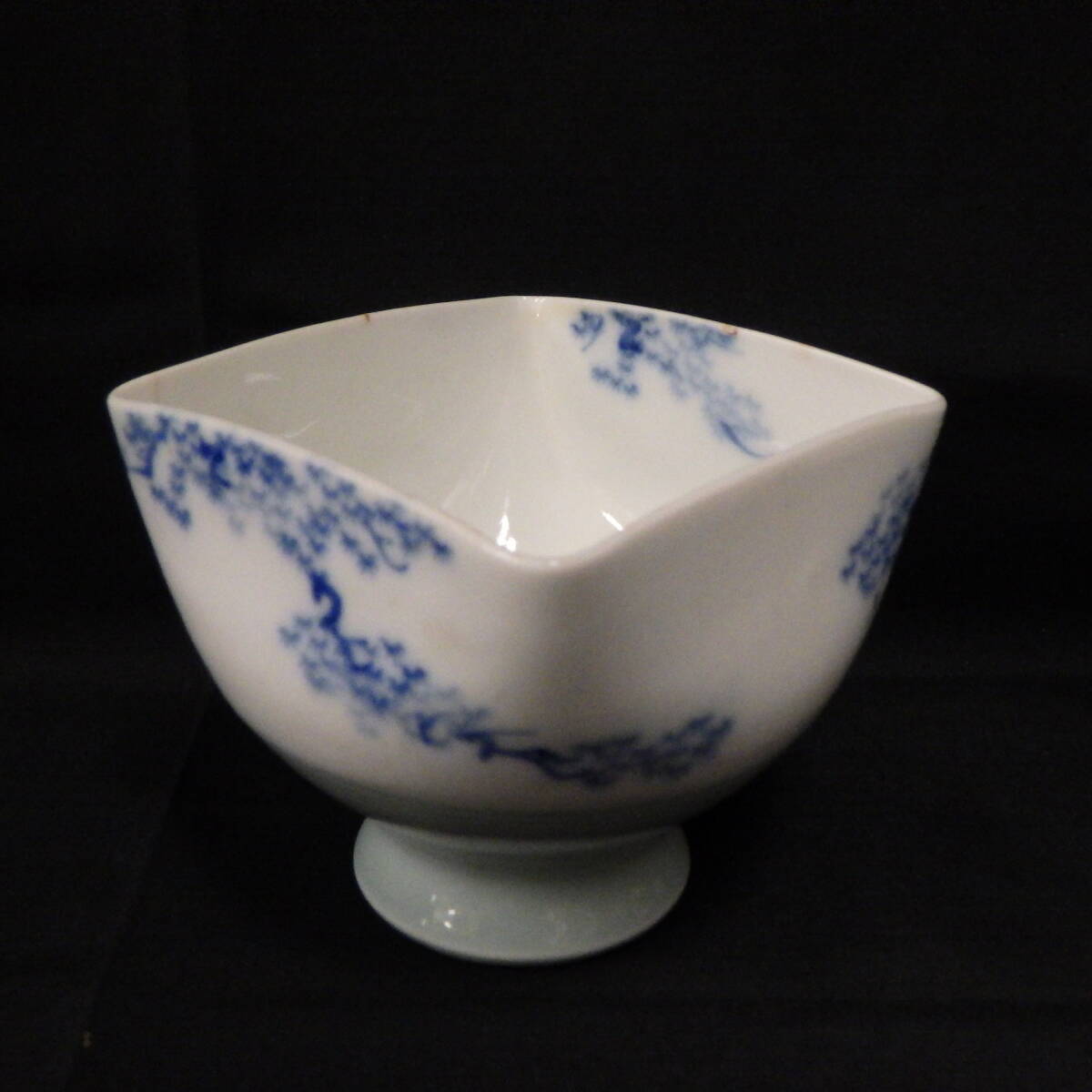 昭和 レトロ 容器 入れ物 陶器 角 詳細不明 現状品拍卖