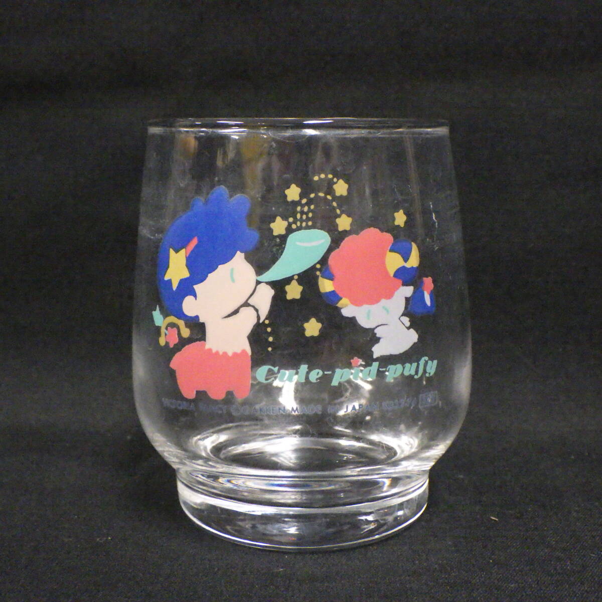 昭和 レトロ cute pid pufy キュート ピッド パフィー ミニグラス コップ カップ アデリア拍卖