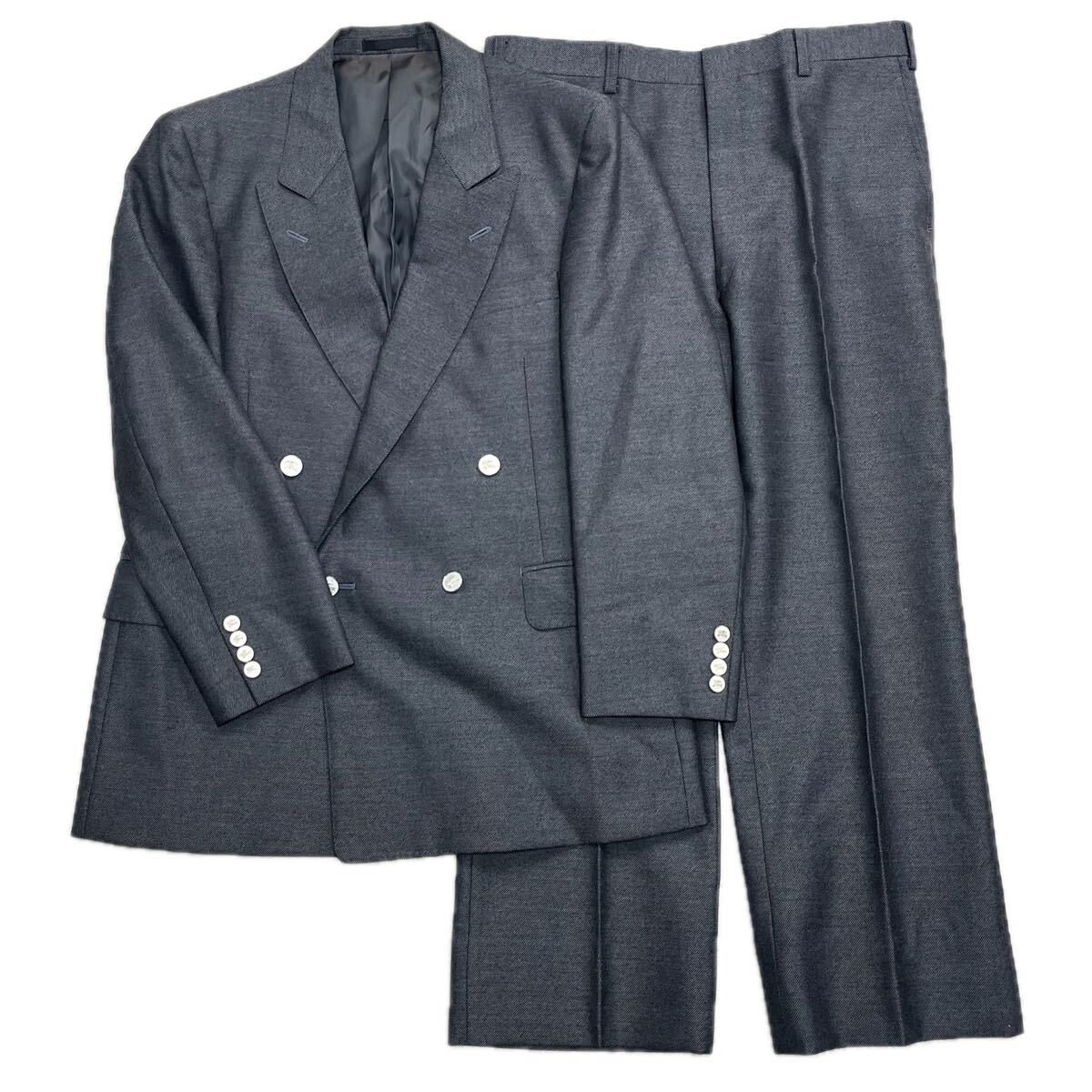 80s burberrys バーバリーズ セットアップ 上下セット テーラードジャケット ダブル フォーマル スラックス メンズ vintage拍卖