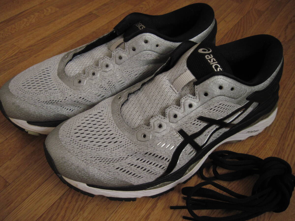 ASICS GEL-KAYANO 24 灰 27.5cm アシックス ゲルカヤノ拍卖
