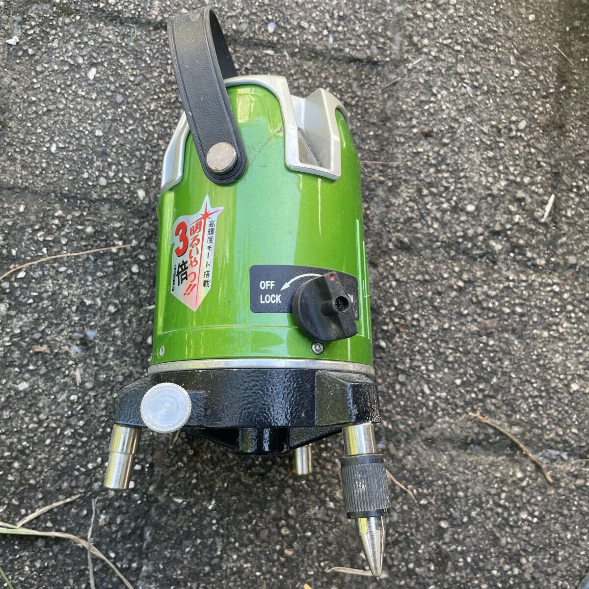 【ジャンク品 】レーザー墨出し器 FUKUDA EK-468GJ拍卖