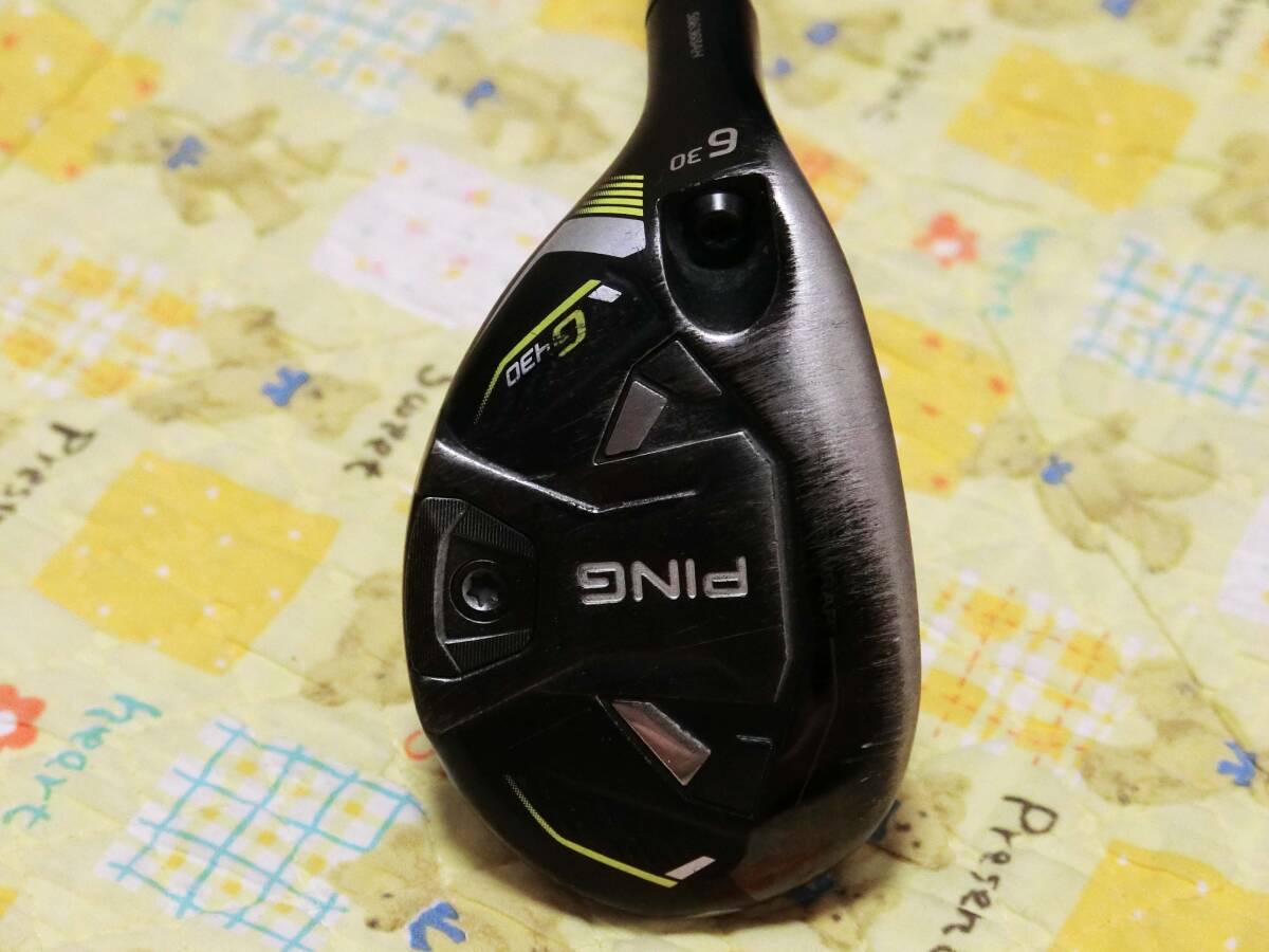PING ピン G430 ハイブリッド 6U UT 30° PING ALTA J CB BLACK (SR) 拍卖