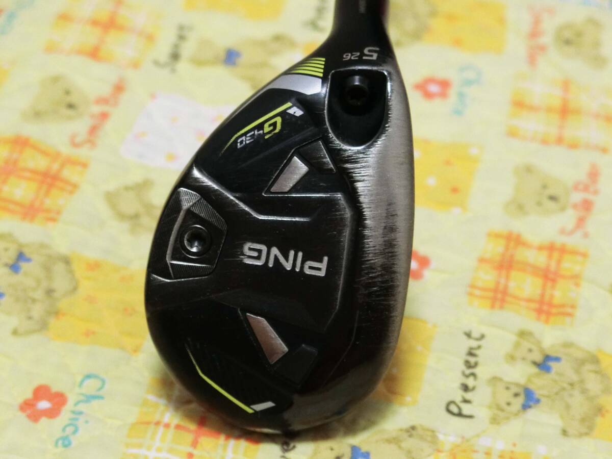 PING ピン G430 ハイブリッド 5U UT 26° PING ALTA J CB BLACK (SR)拍卖