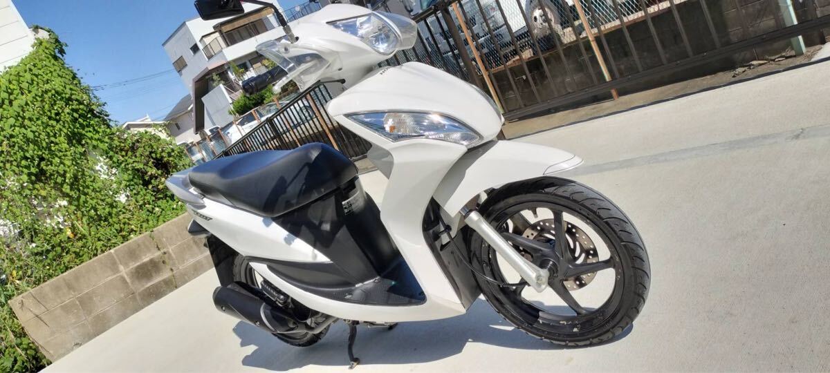 福岡発1円スタート売り切り ホンダ ディオ DIO 110 JF31-1021561 低走行7021キロ エンジン始動確認済み拍卖