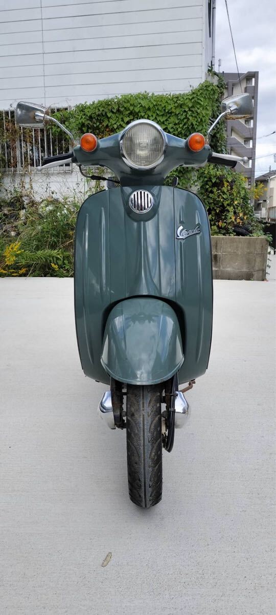 福岡発1円スタート売り切り スズキ ヴェルデCA1MA-105643 エンジン不動キック圧縮有り レア車 ベスパ ヴェルデ ジョルノ拍卖