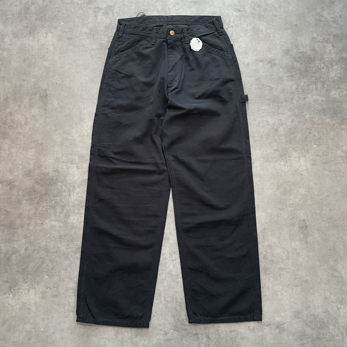 【未使用】Lee DUNGAREES リーダンガリーズ ペインターパンツ ワークパンツ ブラック SIZE M拍卖
