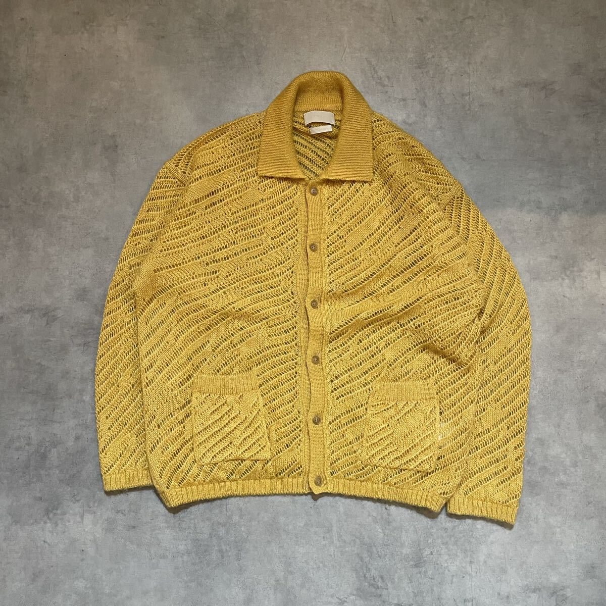 2024SS yoke ヨーク シルクモヘアカーディガン拍卖