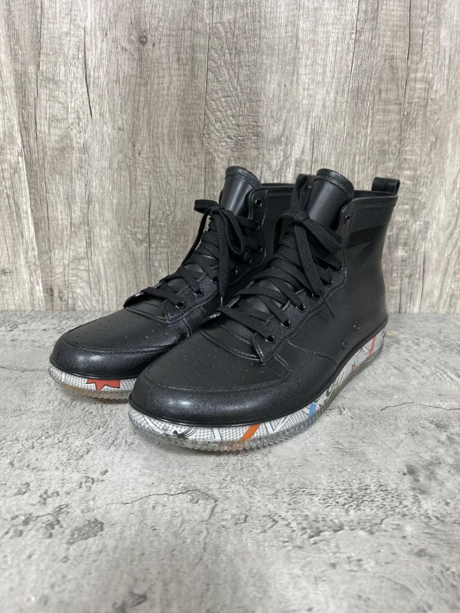 aimoha レースアップ アイモハ レイン ブーツ size44/黒 ■■ メンズ拍卖