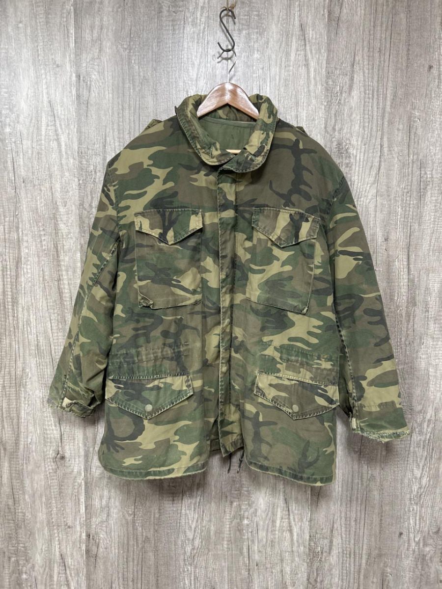 MIL-TEC by sturm ミルテック 古着 used ライナー付 カモフラ 迷彩柄 ミリタリー ジャケット カーキ ◆■◎ メンズ拍卖