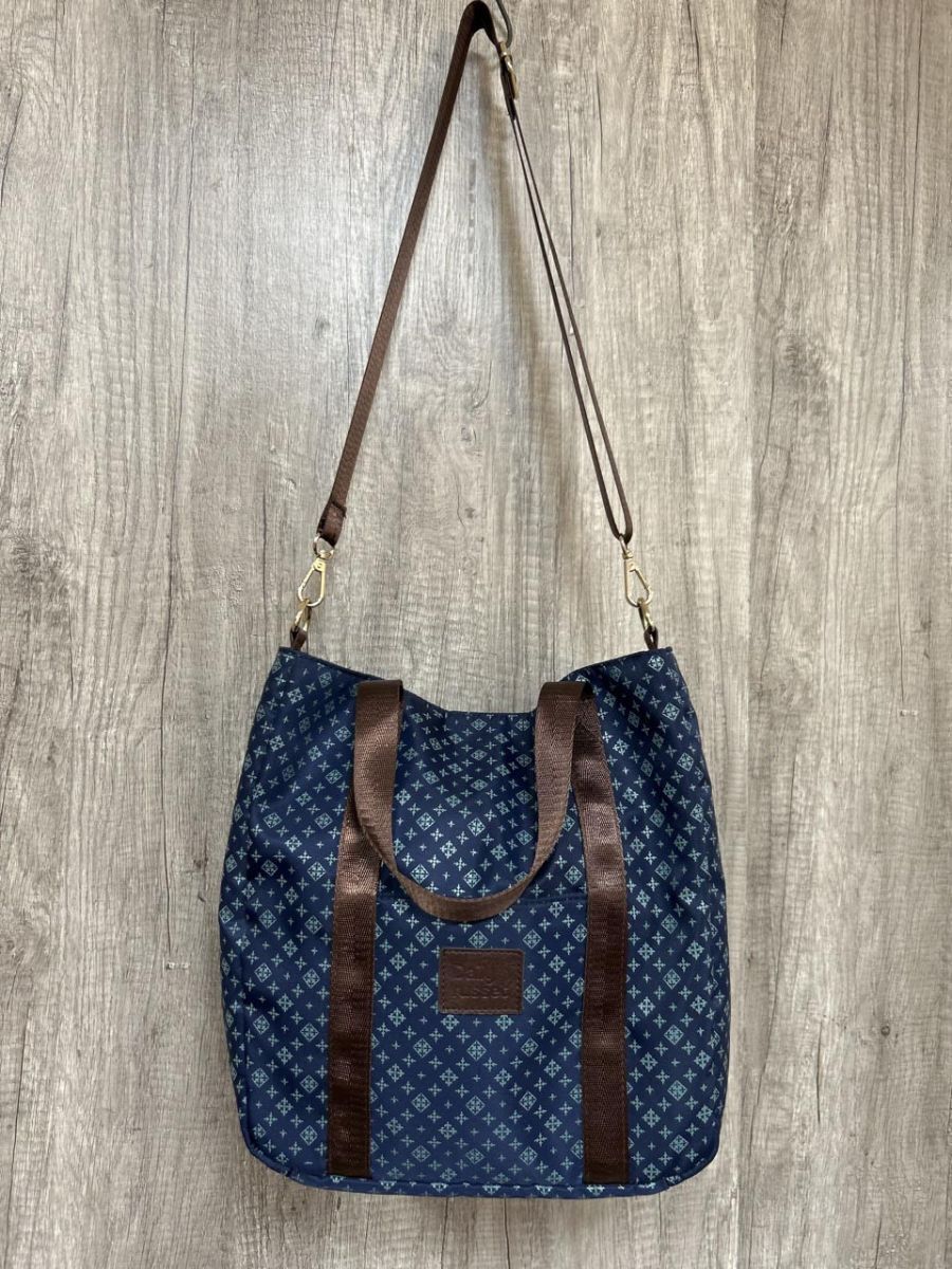 Daily russet デイリーラシット 定番 トート バッグ sizeF/青 ■■ レディース拍卖