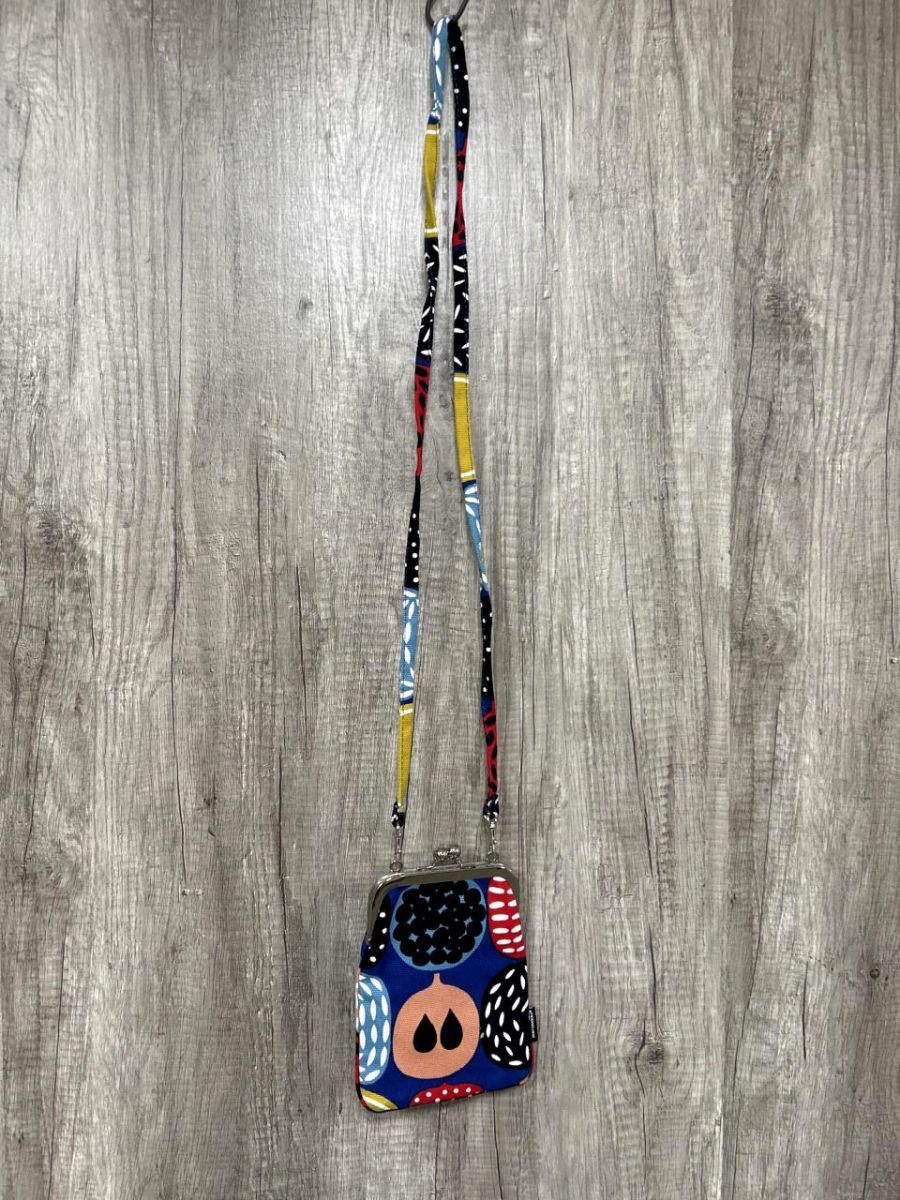 marimekko がま口 ポーチ ショルダー バッグ sizeF/マルチカラー ■■ レディース拍卖