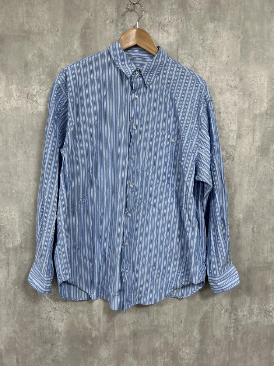 ネコポスOK DISPATCHER NO.8 マルチWAYパターンシャツ ネル シャツ sizeF/青 ■■ レディース拍卖