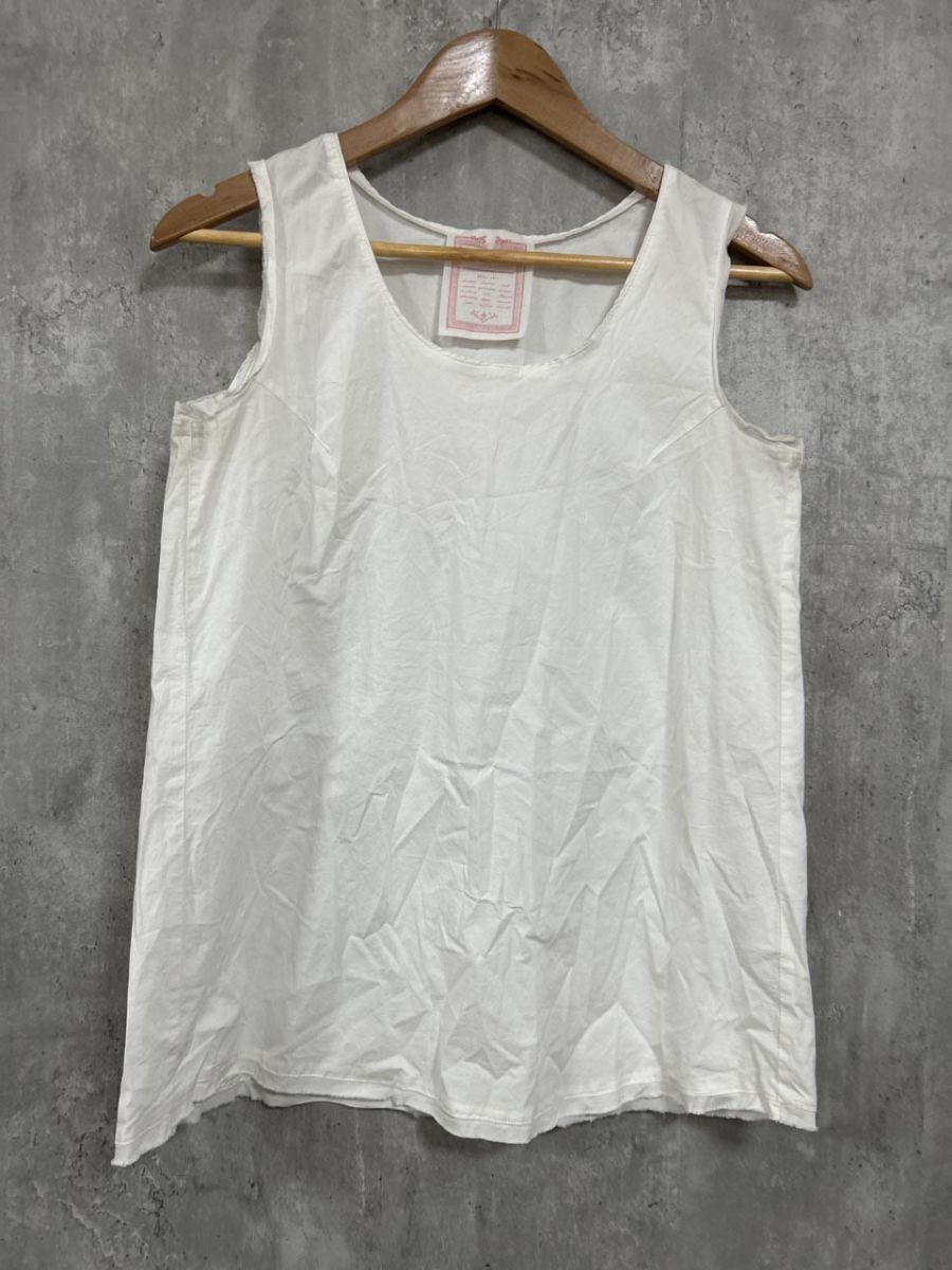 ネコポスOK BEARDSLEY ビアズリー シャツ タンクトップ sizeF/白 ■◆ レディース拍卖