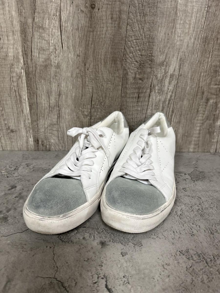 STEVE MADDEN 星柄 ローカット スニーカー size25.5CM/白 ■■ レディース拍卖