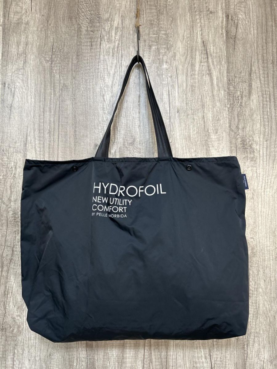 ネコポスOK HYDROFOIL ハイドロフォイル パッカブルトートバッグ トート バッグ 黒 ■■ レディース拍卖