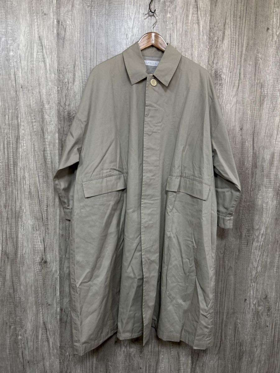 SETTO 綿100% 日本製 スプリングコート トレンチ コート sizeM/ベージュ ■◇ レディース拍卖