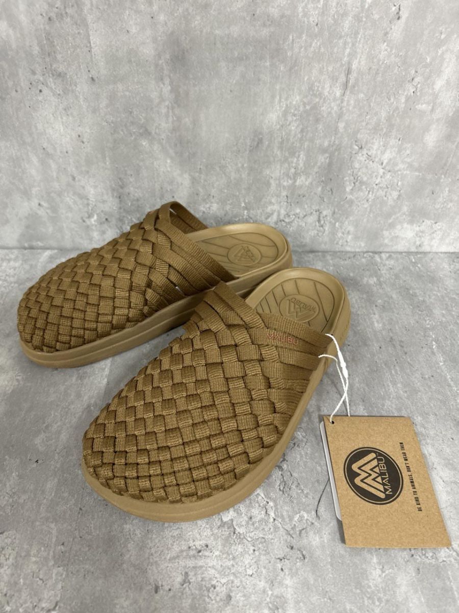 美品 MALIBU COLONY MS21-08 サボ サンダル size23/茶 ■◆◎ レディース拍卖