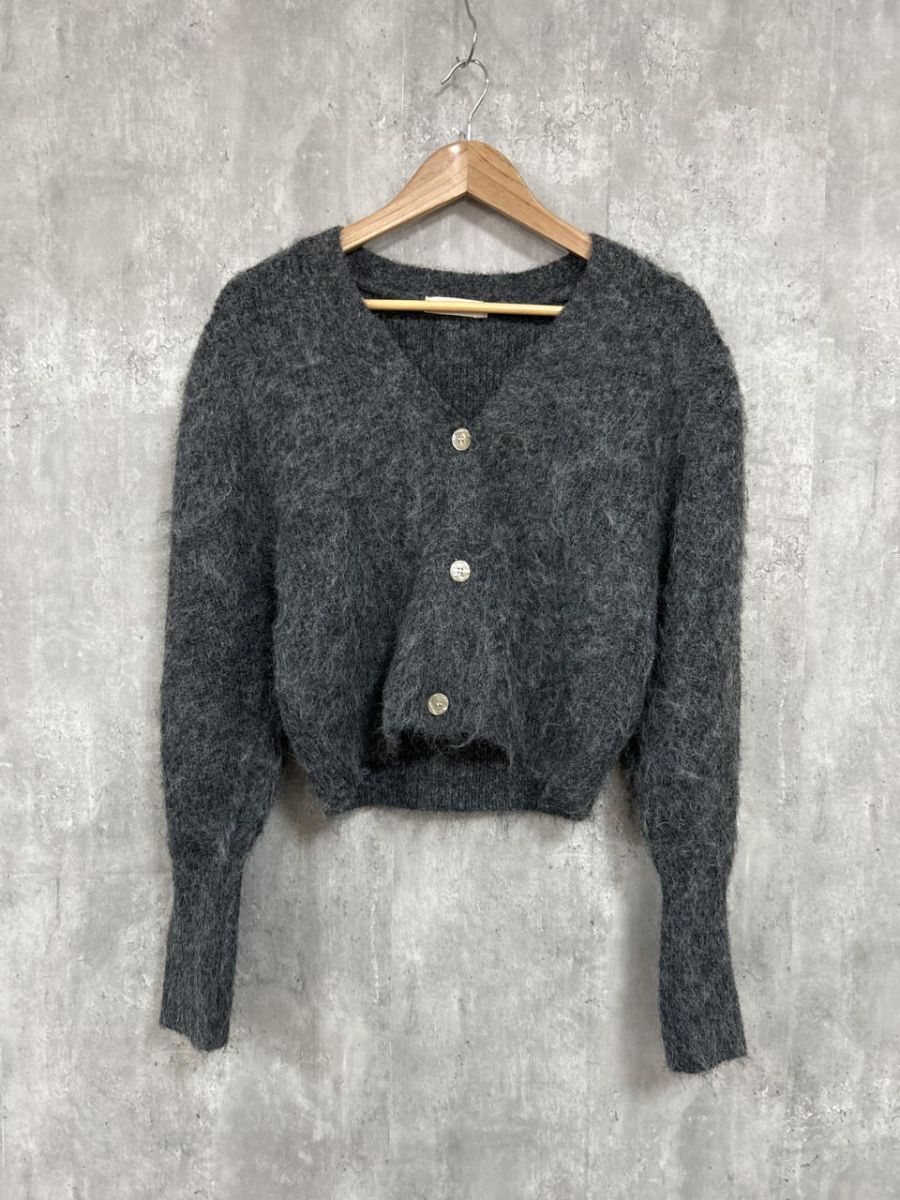COCODEAL ココディール ニット カーディガン size2/ダークグレー ◆■ レディース拍卖