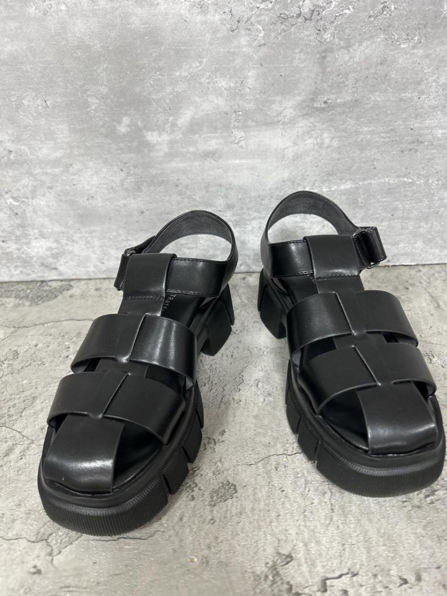 ORiental TRaffic オリエンタルトラフィック グルカサンダル グラディエーター サンダル sizeS 22.0〜22.5cm/黒 ■■ レディース拍卖