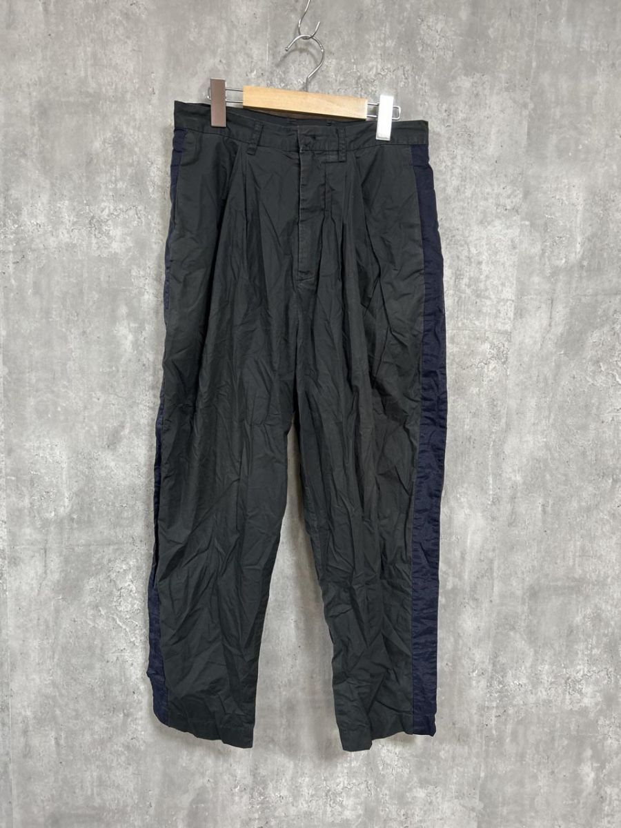 ネコポスOK Dulcamara ドゥルカマラ サイドライン スラックス パンツ size1/黒 ■◆ レディース拍卖