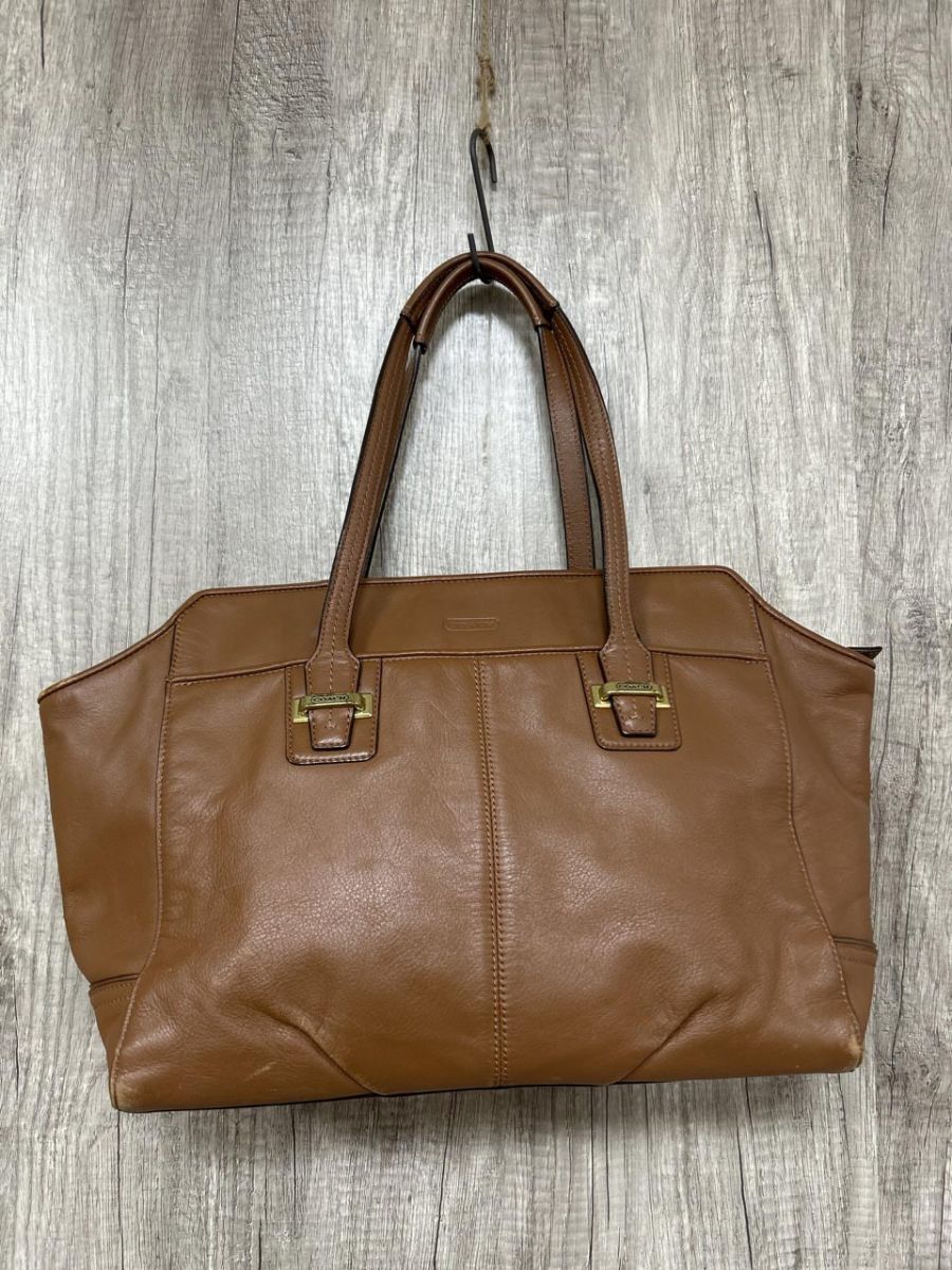 COACH コーチ F25205 トート バッグ 茶 ■■◎ レディース拍卖