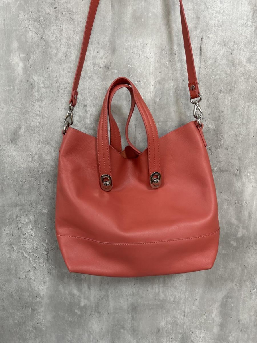 TOMMY HILFIGER トミーヒルフィガー 2WAY ショルダー トート バッグ ピンク ■■ レディース拍卖