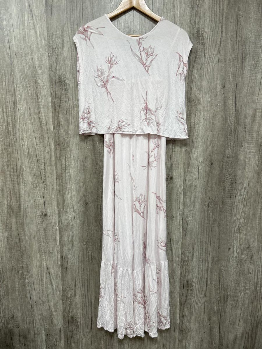 gelato pique ジェラートピケ 花柄 キャミワンピ ワンピース ルームウェア sizeF/ピンク ■◆ レディース拍卖