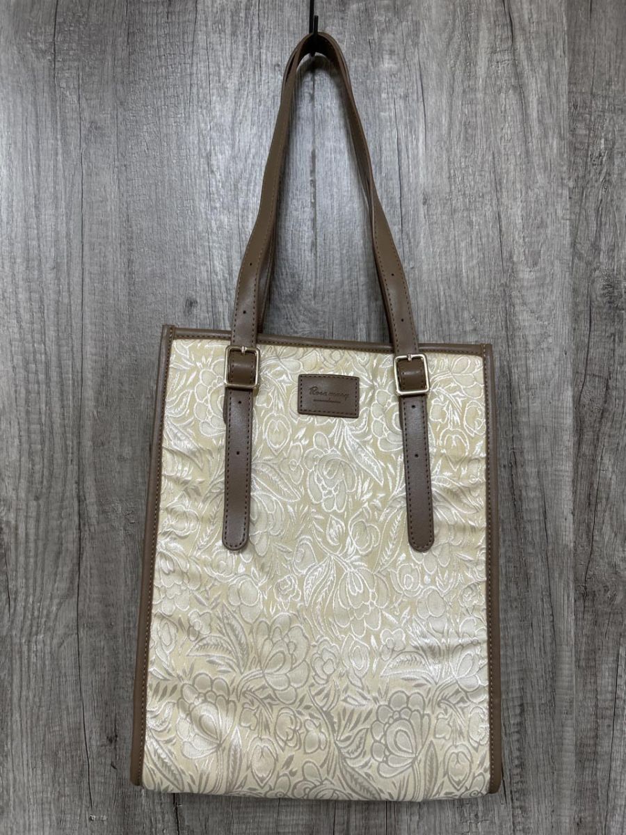 INGNI イング パイピングジャガード トート バッグ 白 ■■ レディース拍卖