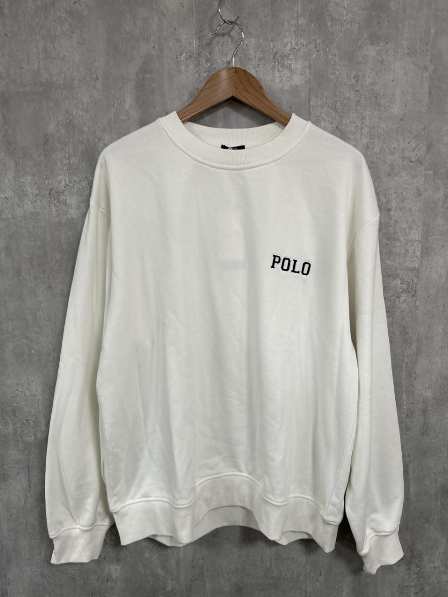 美品 coen コーエン タグ付き POLOコラボ スウェット sizeXL/白 ■◇ レディース拍卖
