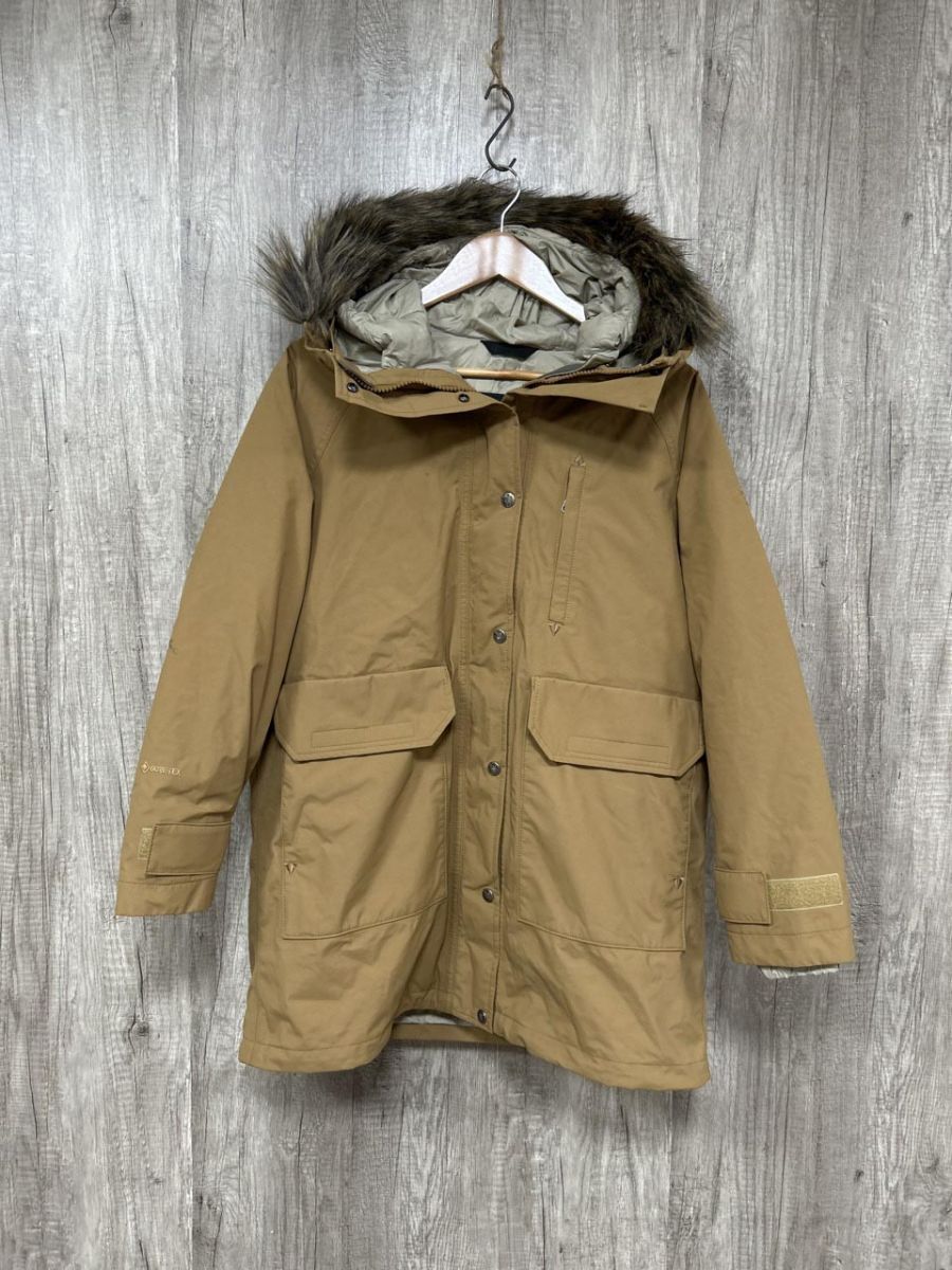 THE NORTH FACE ザノースフェイス 2WAY フェザー混 ダウン ジャケット sizeM/茶 ◆■◎ メンズ拍卖