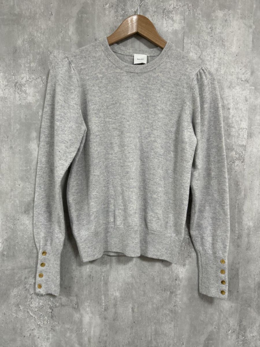 Spick and Span Noble スピック&スパン ノーブル カシミヤ ニット セーター sizeF/グレー ◆■ レディース拍卖