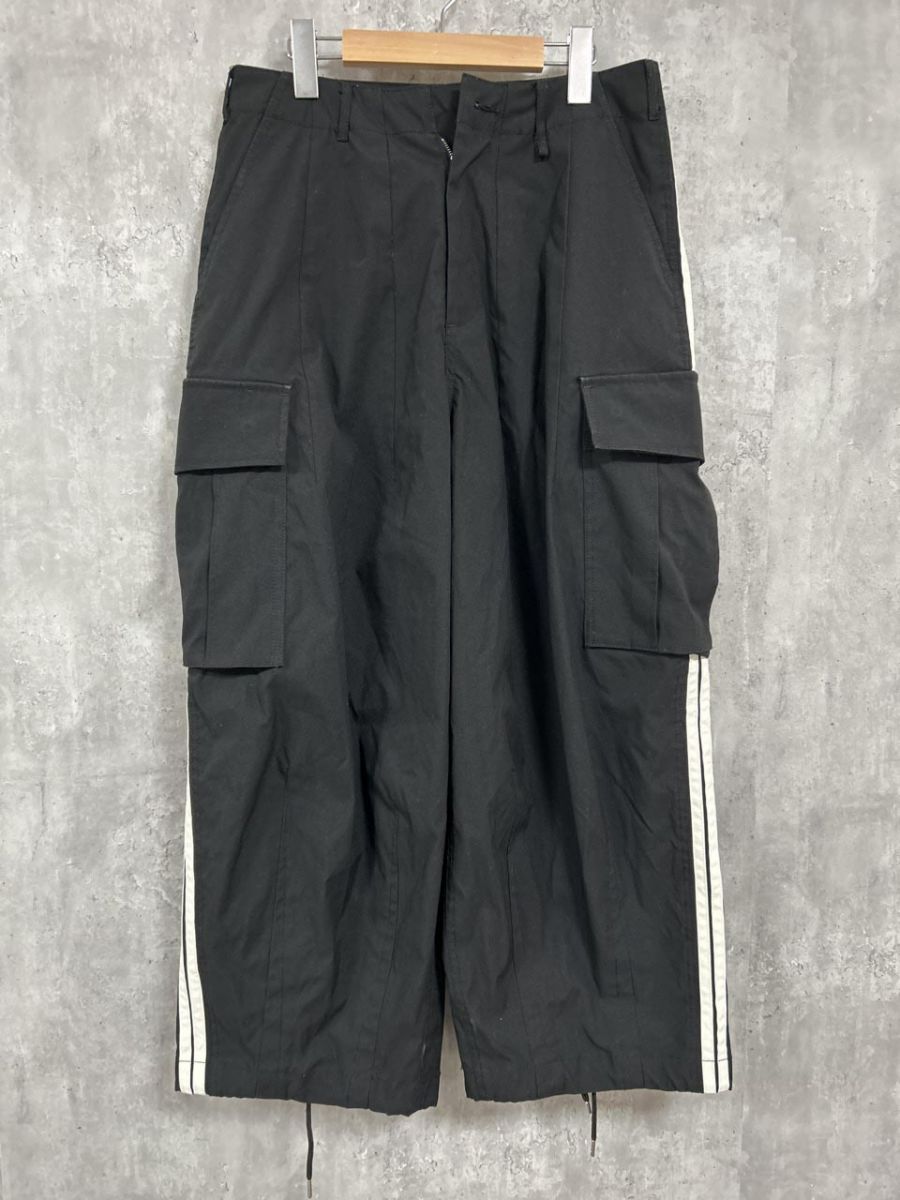 adrer カーゴ サイドライン パンツ sizeS/黒 ■■ レディース拍卖