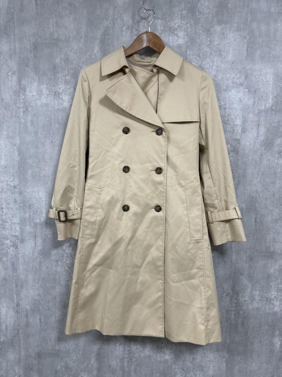 LES MUES Femme アオキ トレンチ コート sizeM/ベージュ ◇■ レディース拍卖