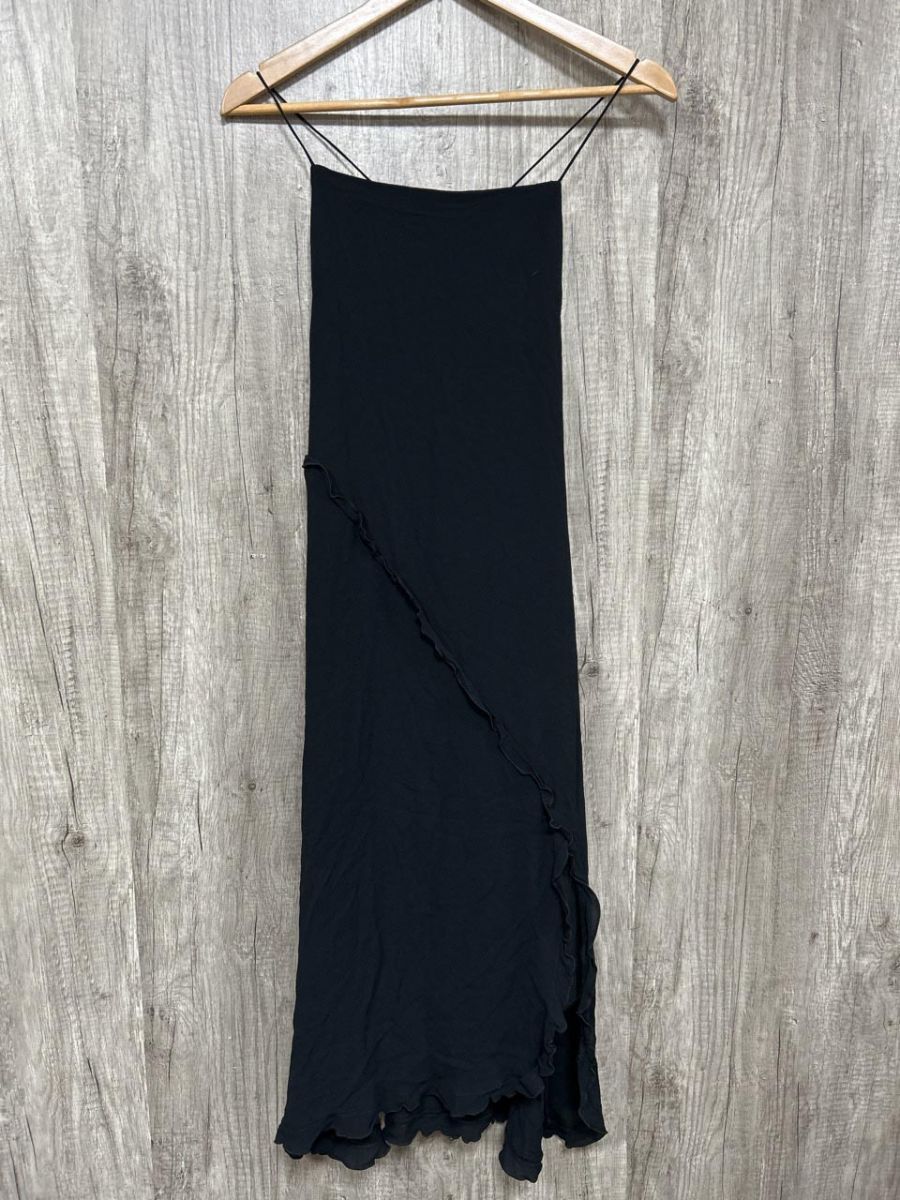 FRAY I.D 無地 シンプル キャミソール ワンピース size0/黒 ■■ レディース拍卖