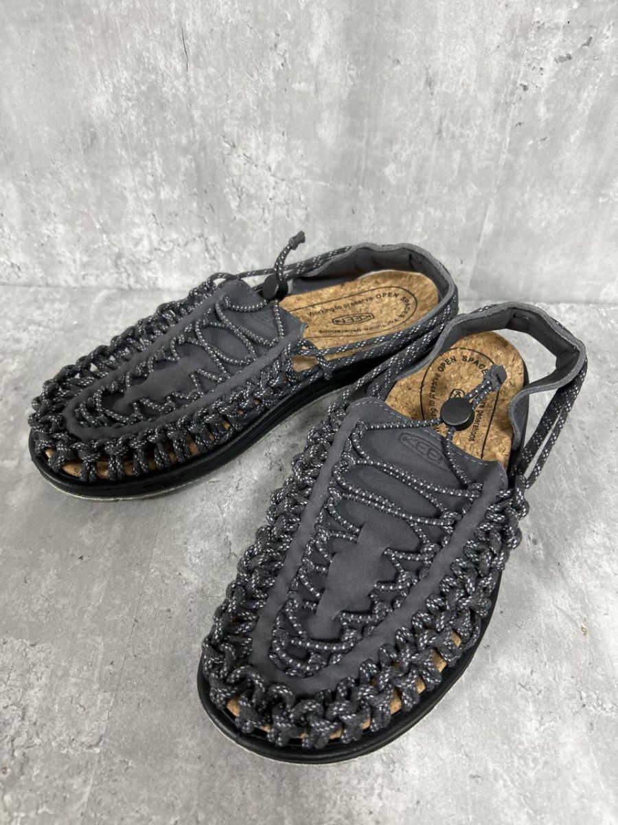 KEEN キーン 人気モデル UNEEK ? スポーツ サンダル size25.5cm/グレー ■■ メンズ拍卖