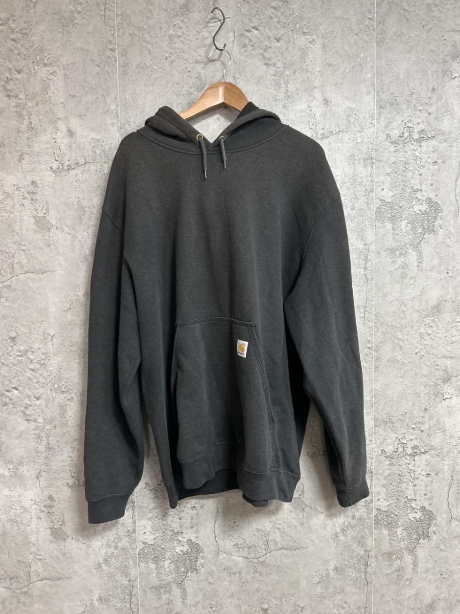 Carhartt カーハート 古着 フーディ プルオーバー パーカー size2XL/黒 ◆■ メンズ拍卖