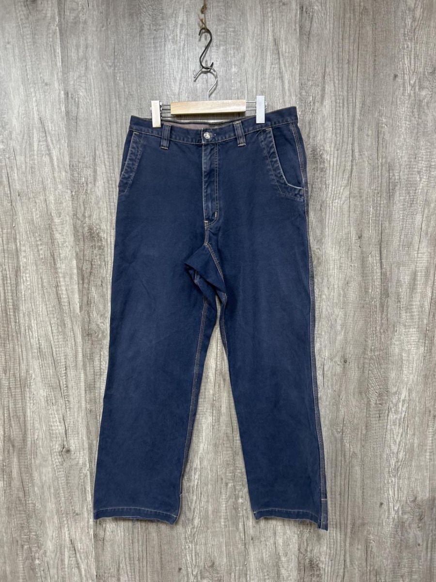 Mountain Khakis マウンテンカーキス 綿100% パンツ 青 ■■ メンズ拍卖