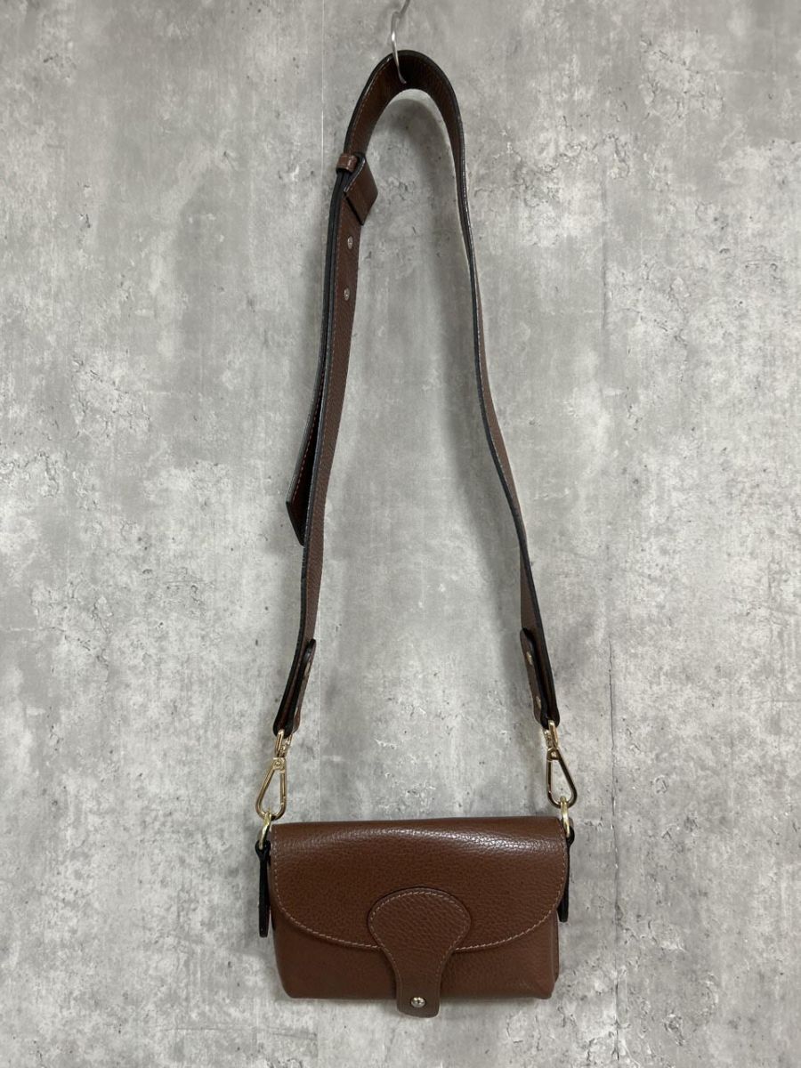 marant ミニショルダーバッグ レザー ショルダー バッグ sizeF/茶 ■■ レディース拍卖