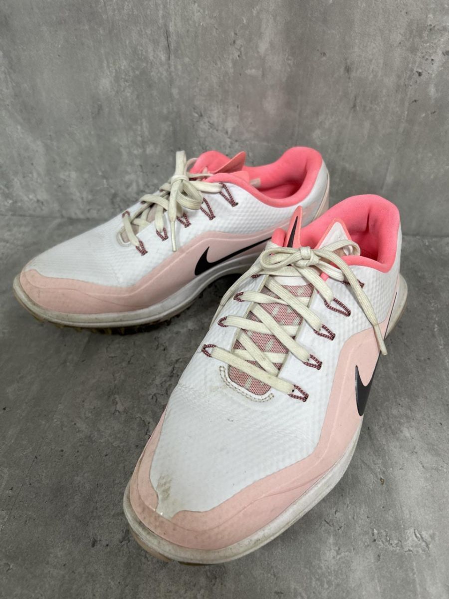 NIKE ナイキ ゴルフ スパイク スニーカー size24cm/白 ■■ レディース拍卖