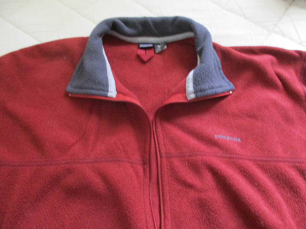 Patagonia パタゴニア フリース バーガンディー サイズXL拍卖